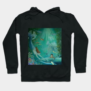 Beyond the reef to Atlantis Hoodie